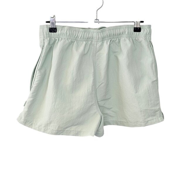 Aritzia TNA Big Easy Short, Pull On, Elastic Waist, Nylon, Green, Size Small - Picture 3 of 9